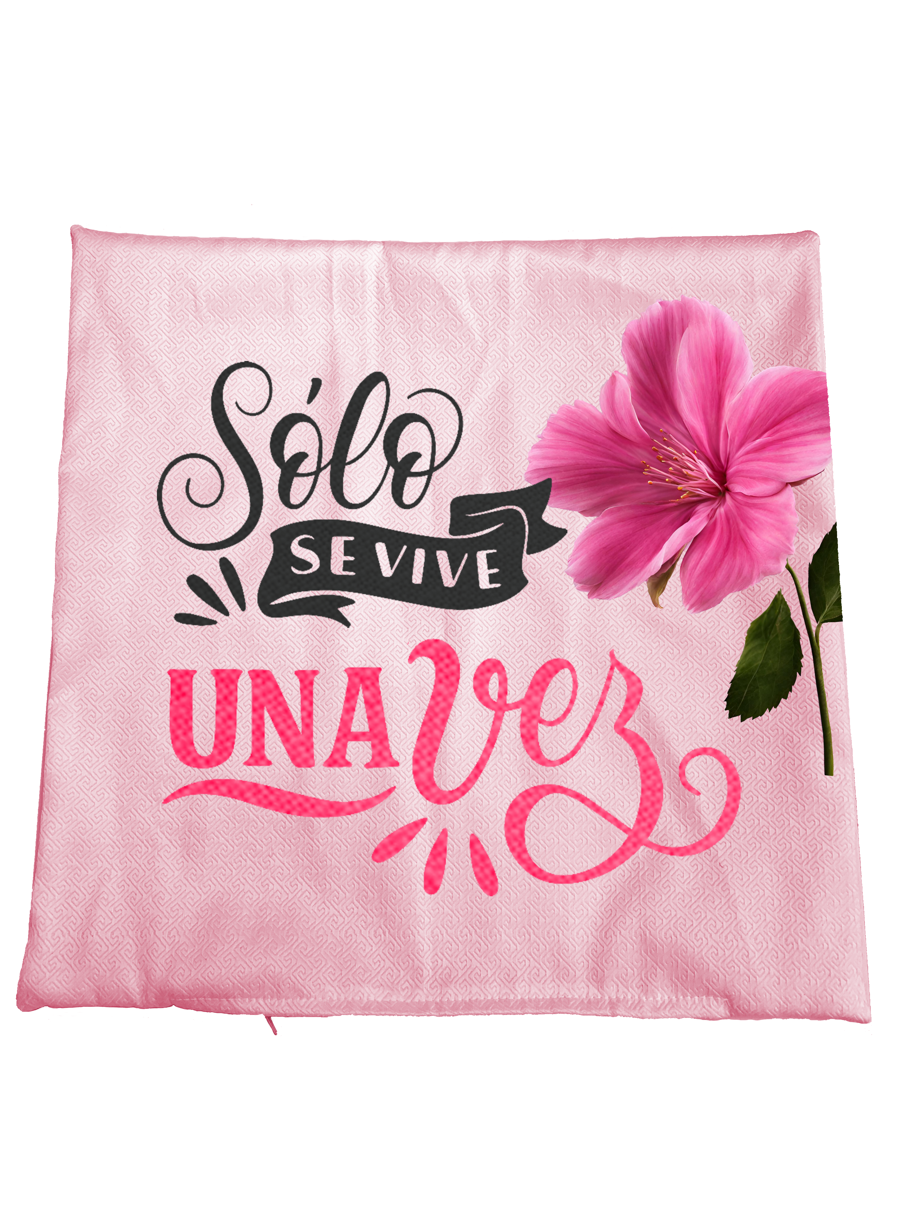 FUNDA DE COJÍN FRASES