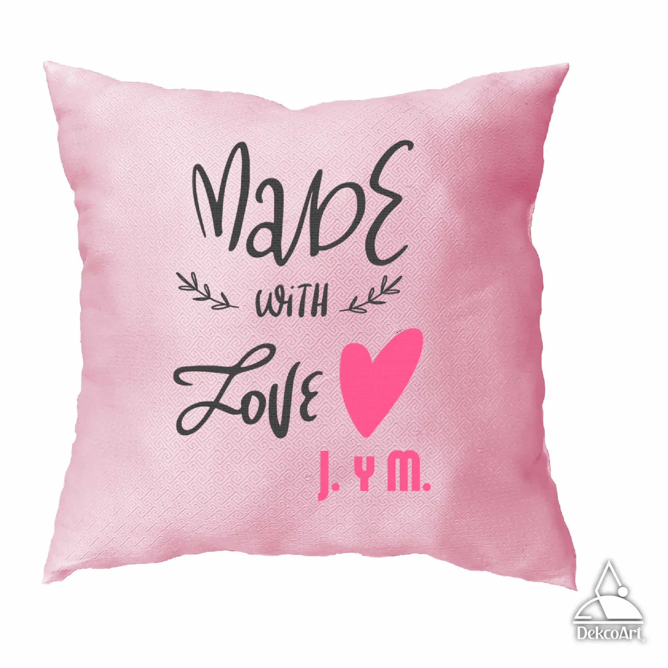 COJÍN DE AMOR PERSONALIZADO