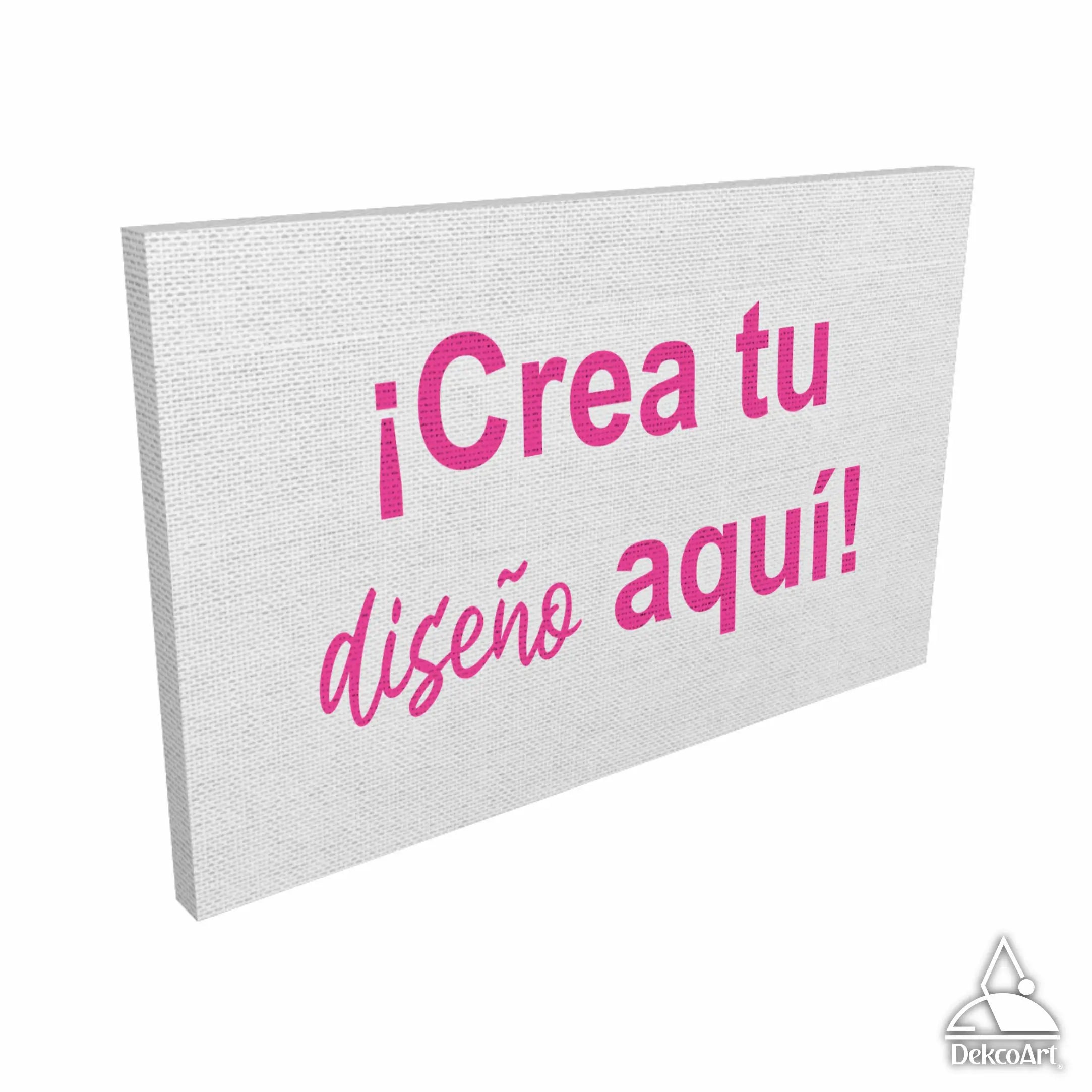 CUADRO EN TELA PERSONALIZADO