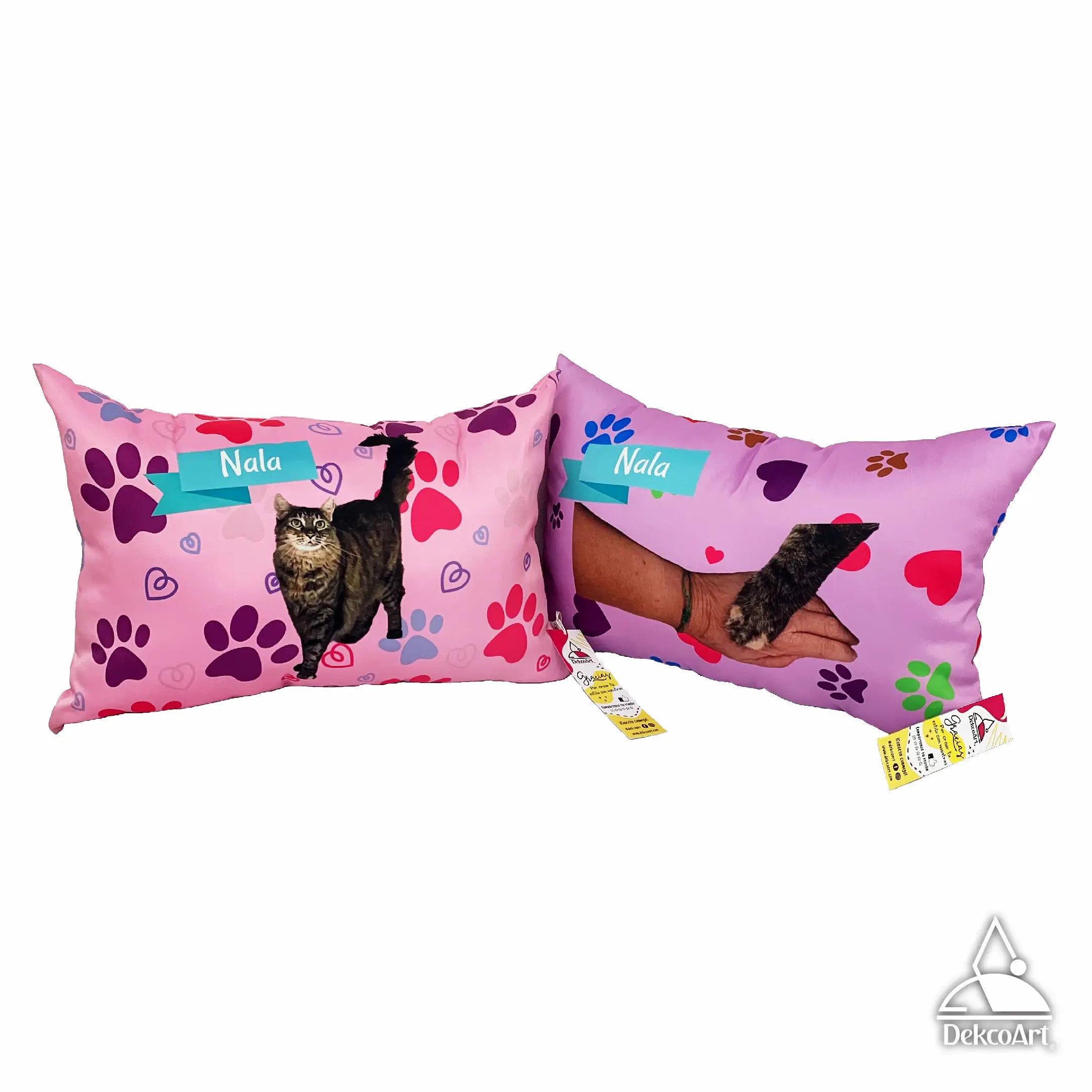 PAR DE ALMOHADAS MI MASCOTA