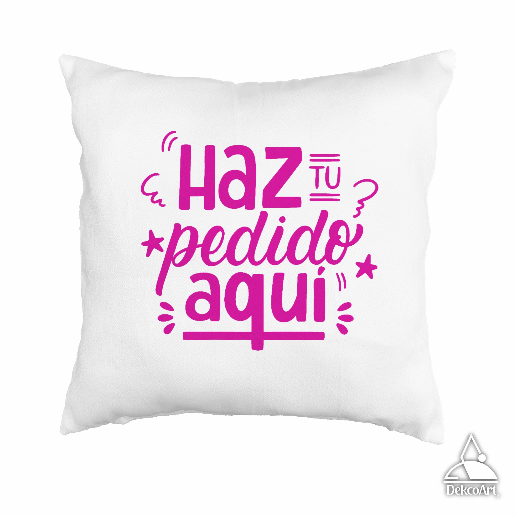 COJÍN PERSONALIZADO