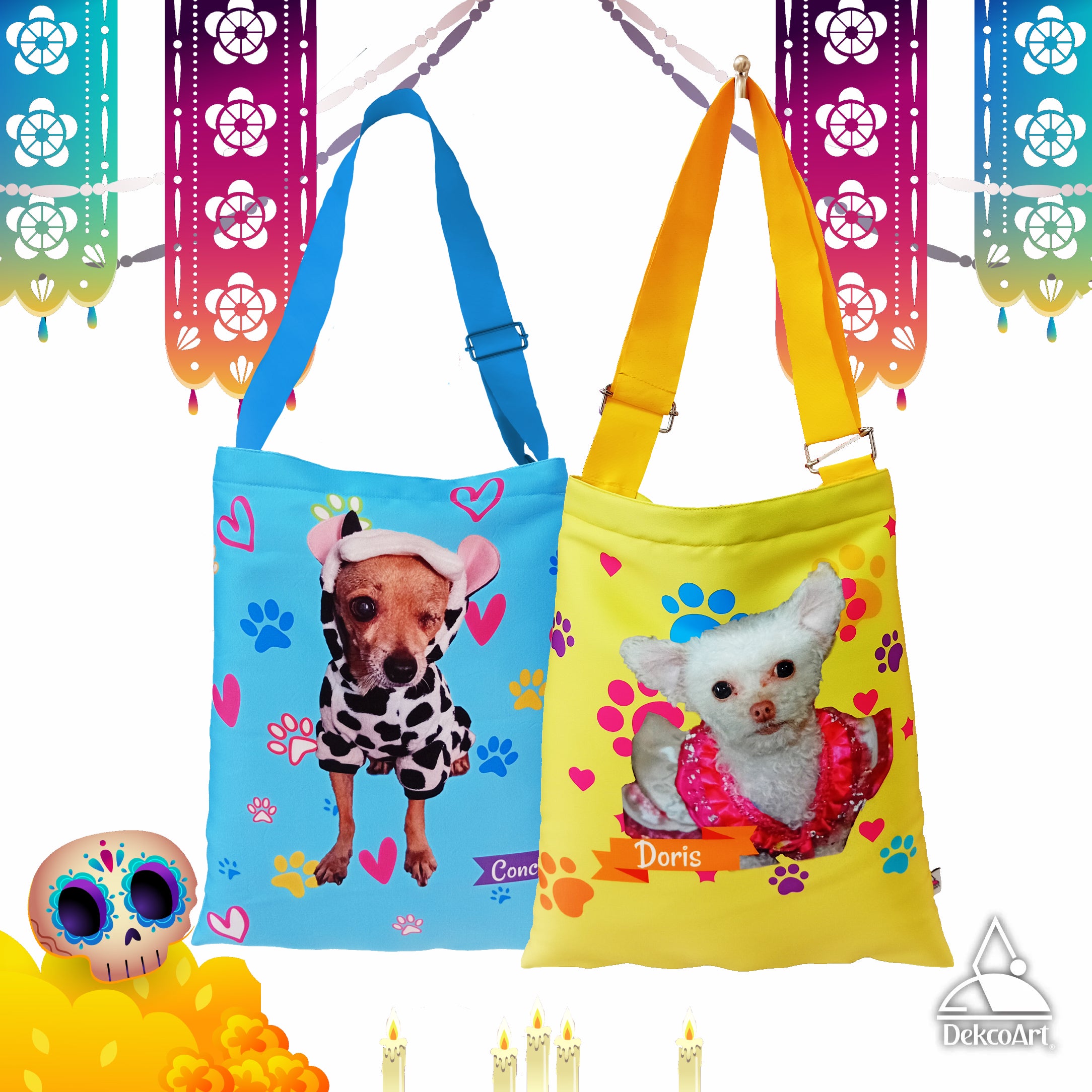 PAR DE BOLSAS PARA MASCOTA