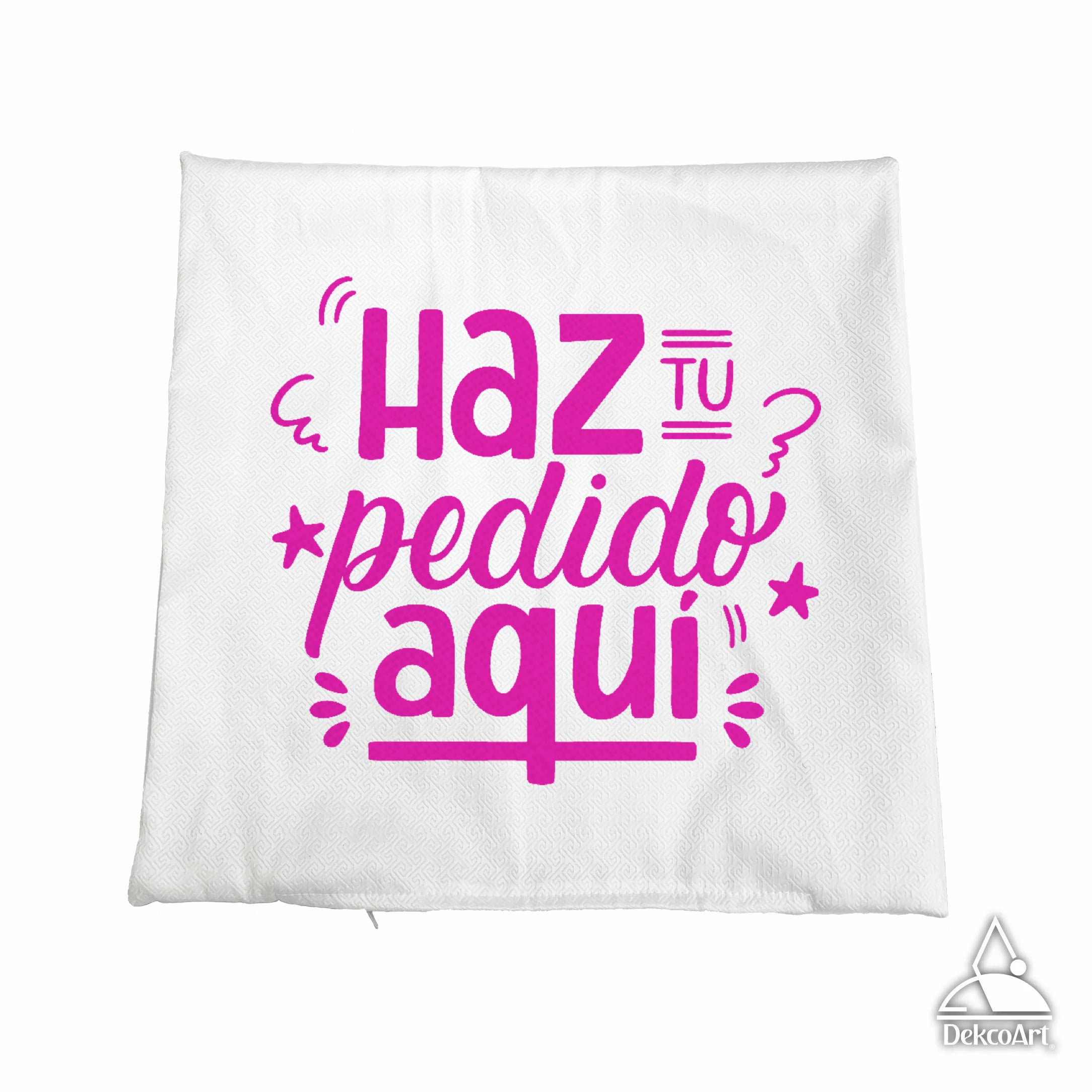 FUNDA PARA COJÍN PERSONALIZADA