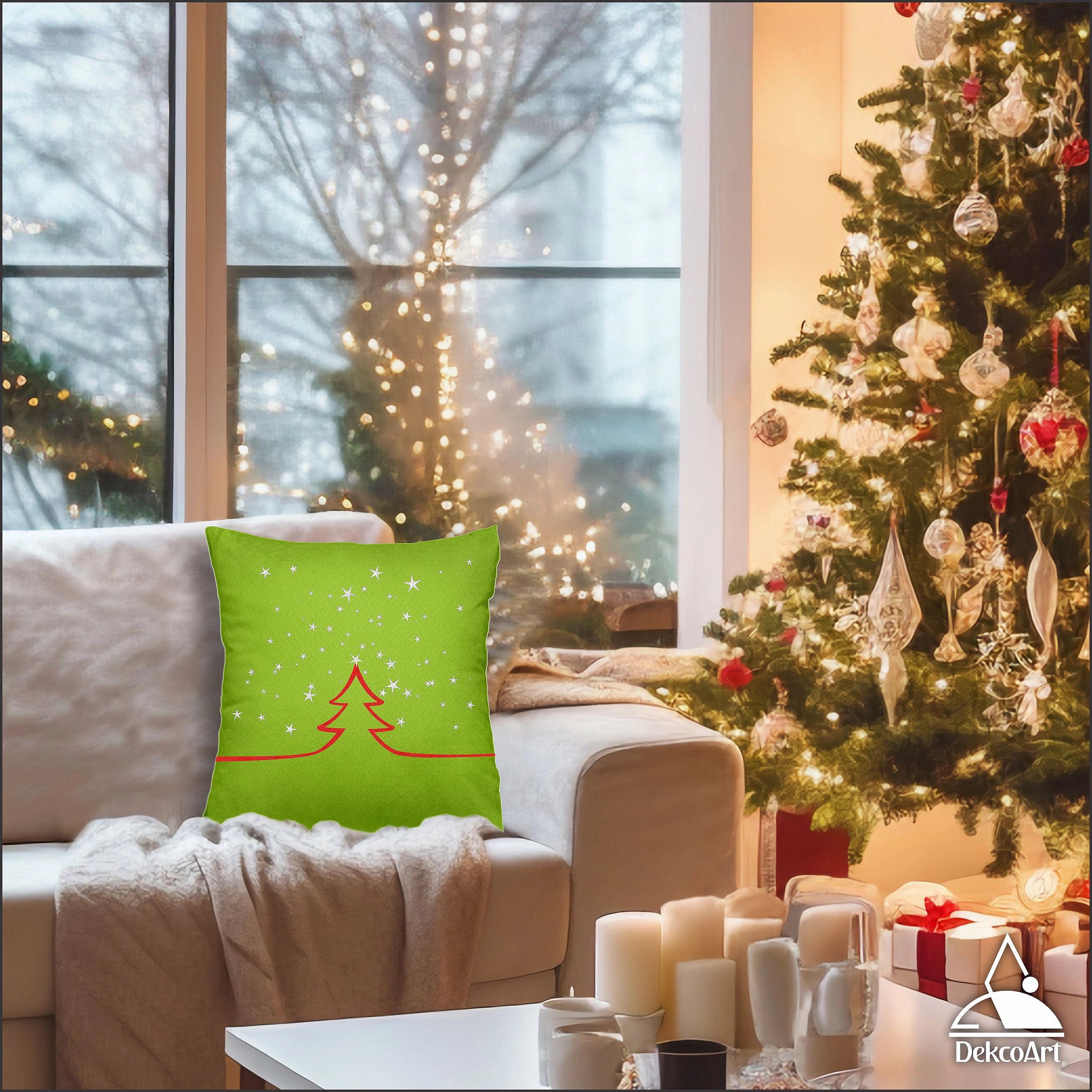 COJÍN ÁRBOL DE NAVIDAD